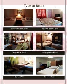 Resort Bungalow 23 bilik ada Sungai untuk dijual Janda Baik (NEGO)