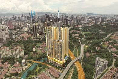 Brand New DUTA PARK RESIDENCES Condo (858sf,3R2B,1CP), Jln Kuching, KL