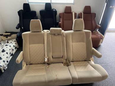 Seat vellfire sambung cream van hiace urvan nv
