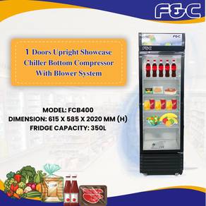 1 Door Chiller/Refrigerator/Peti Sejuk Minuman