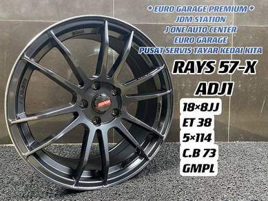 USED RAYS 57 X18inc CIVIC FC ACCORD LANCER INSPIRA