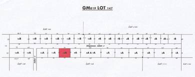Lot 147 untuk dijual 400mtr dari jln besar batu 18 Jeram Selangor