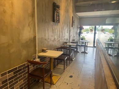 Damai Plaza | Luyang | Ground Floor Half Shoplot | Renovated Cafe