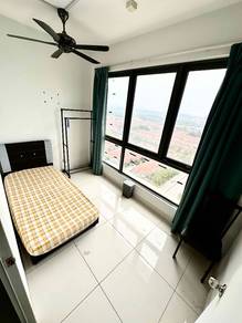 Move in now Serdang Sfera MRT Putra Permai Seri Kembangan Wifi furnish