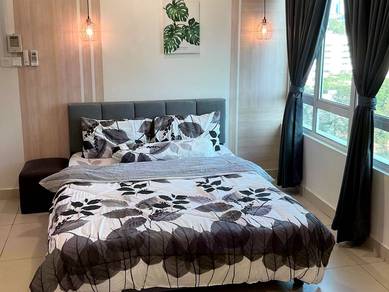 ZERO DEPOSIT RESIDENSI SUASANA Rooms Fully Furnished Walking 8min MRT2