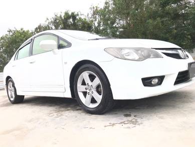 Honda CIVIC FD 1.8S IVTEC(A)LEATHER SEAT/17"CE RIM