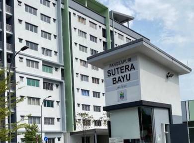 【SKIM 100% Loan✅】Sutera Bayu Aprt 💥 Free Hold Unit 800sqft I 3R2B 2CP