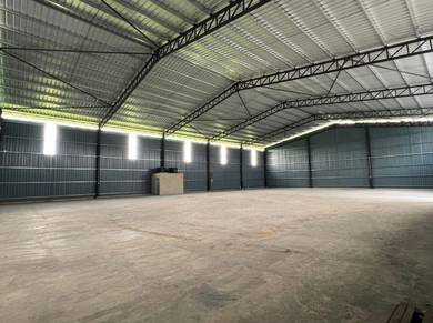 Single Stroey Warehouse For Rent with CF approval Mergong Alor Seta