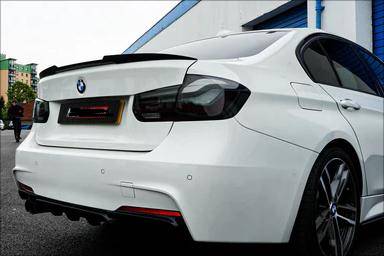 3 Series F30 F35 M4 Spoiler Piano Blk Bodykit Bmw