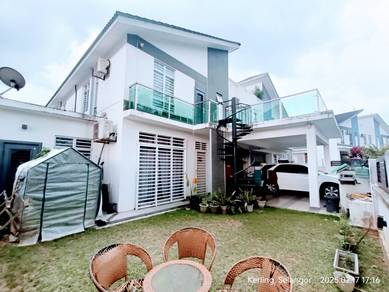 EXTENDED • Double Storey Semi D Cluster, Citrina, Bernam Jaya