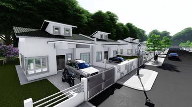 RUMAH TERES BARU modern pulau indah