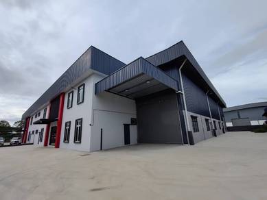 Prime 1.5-storey Semi-detached Factories For Rent Taman Ria Jaya