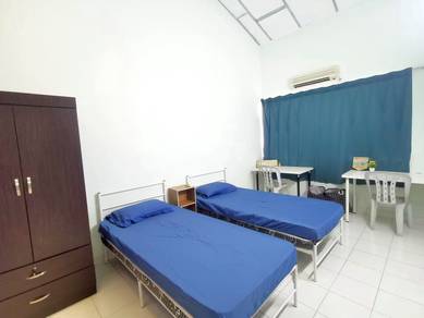 7min Walk UCSI Twin Bed Single Room Taman Connaught Near IKON