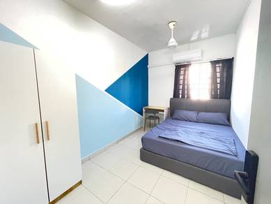 【New Renovated】Seri Jati Aircon Room at Setia Alam