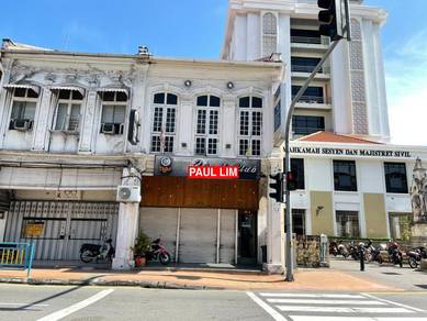 HERITAGE SALE HOUSE SALE At LEBUH LIGHT FACING MAIN ROAD 2.5 STOREY