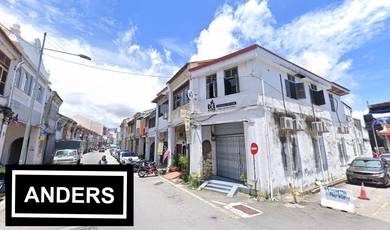 Heritage Shop Corner Lebuh Pantai Beach Street Georgetown Tourist Rent