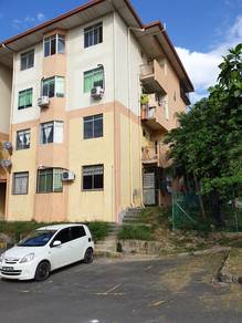 Corner Tingkat 1 - Apartment Tuaran Impian Telipok (3 Bilik) - 850sf