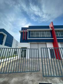 READY TO MOVE IN! Industri Gangsa Jaya Semi D Warehouse Factory
