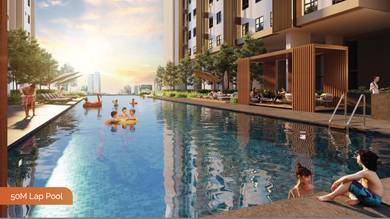 Astrum Residence Seksyen 14 Shah Alam UTC & LRT semi furnished 3-4 bed