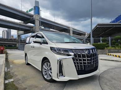 Toyota ALPHARD 2.5 S + Sunroof + DIM + BSM