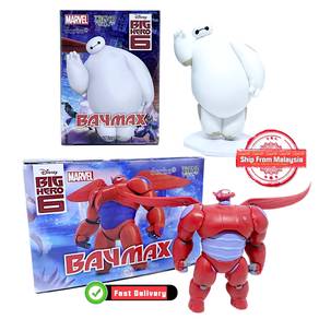 2Pcs/set Big Hero 6 red Baymax Action Figure