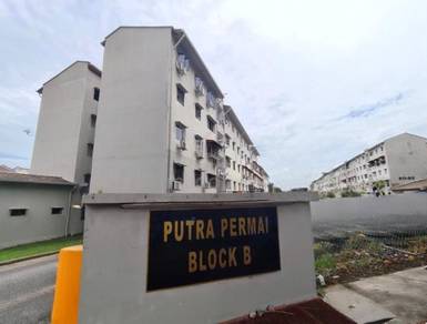 1st Floor Putra Permai Apartment Block B Equine MRT MEX Seri Kembangan