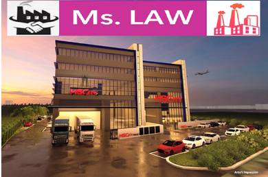 MSCity 4 Storey Semi D Factory Office Batu Maung Bayan Lepas for RENT