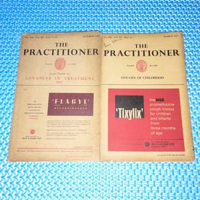 Vintage The Practitioner Medical Journal Magazine