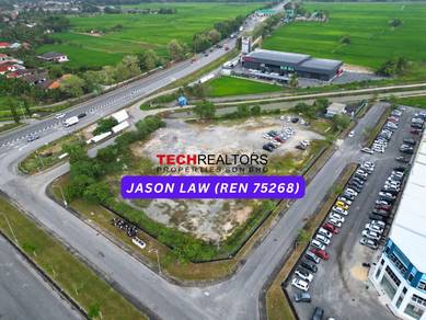 Stargate, Alor Setar, Kedah - Prime Commercial Land Facing Main Road ✨