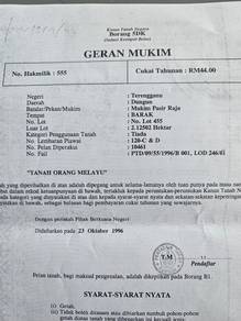 Agricultural-Land-for-sale-Dungun-Terengganu