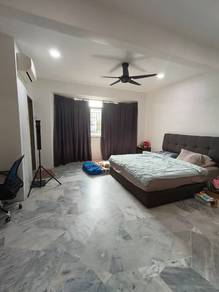 Two Storey House at Pandan Perdana Guarded 4R3B Kitchen Fully Extend
