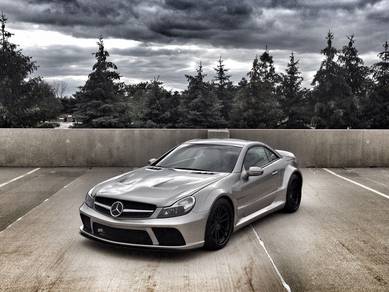 Mercedes SL65 Black Series Style Full Widebody Kit