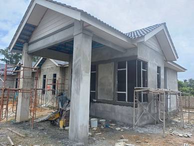 Semi D bersaiz banglo untuk dijual Bandar Pasir Puteh- Dalam pembinaan