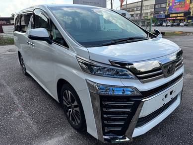 Toyota VELLFIRE 2.5 ZG (A)DIM,BSM,White,Pilot