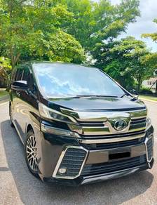 Toyota VELLFIRE 2.5 ZG Boleh Nego