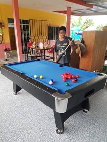 Pool table 7 feet wood kota kinabalu