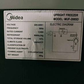 Freezer Berdiri (Peti Sejuk Beku)