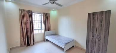 Bilik Sewa Plaza Metro Prima/Kepong/MRT/NON SHARING ROOM/FREE WIFI