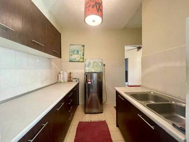 CORNER UNIT Apartment Laguna Biru 1, Kundang Rawang - 100% LOAN