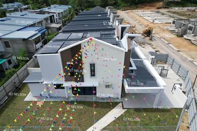 Kk New 2 Storey Landed House c/w Solar Powered System