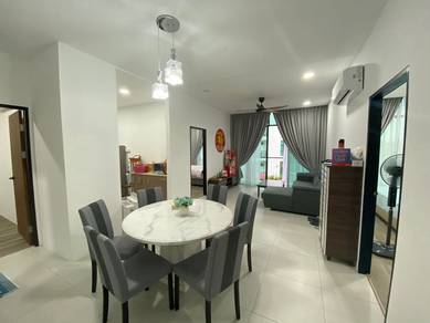 Fully furnished unit at Yarra Park Apartment nearby 3rd mile Kuching