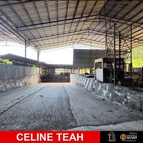 Menggatal Inanam Huge Warehouse | For Sale