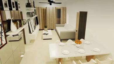 Completed Soon Semi D Concept Hilltop Apartment Paya Jaras, Sg Buloh