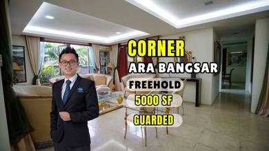 CHEAP 3.5 Sty Corner Link Bungalow in Ara Bangsar