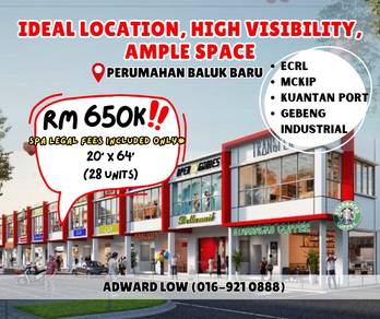 Shop-lot-for-sale-Balok-Pahang