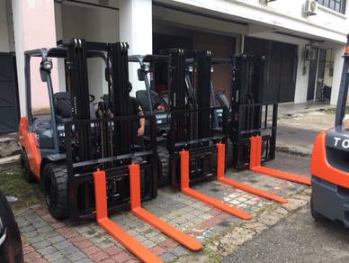Rental Toyota Battery & Engine Forklift