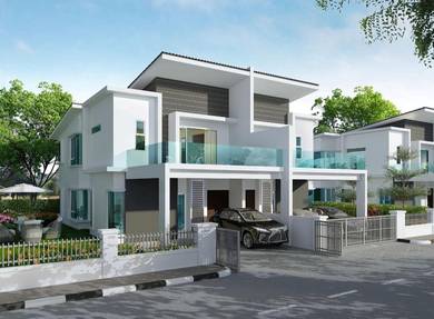 New House Gated 2 Storey Semi D Taman Penaga Changlun Kedah For Sale