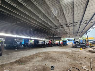 Factory At Paya Jaras Behind Honda Showroom Big Land Area 70k sqft!!