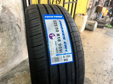 Tayar Baru 225 50 18 Toyo Proxes Cr1 2025