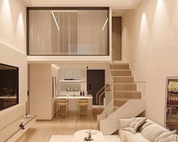 Luxury Duplex Condo 【5min linked LRT MRT】0 downpayment FREE Furnished
